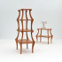 Art Nouveau 4-laagse Etagere